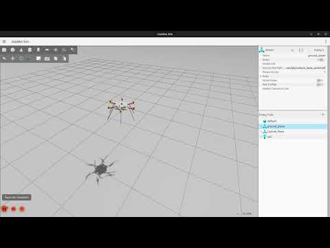 Gazebo Custom Hexacopter Motor Test | Open-Loop Hover at 459 rad/s