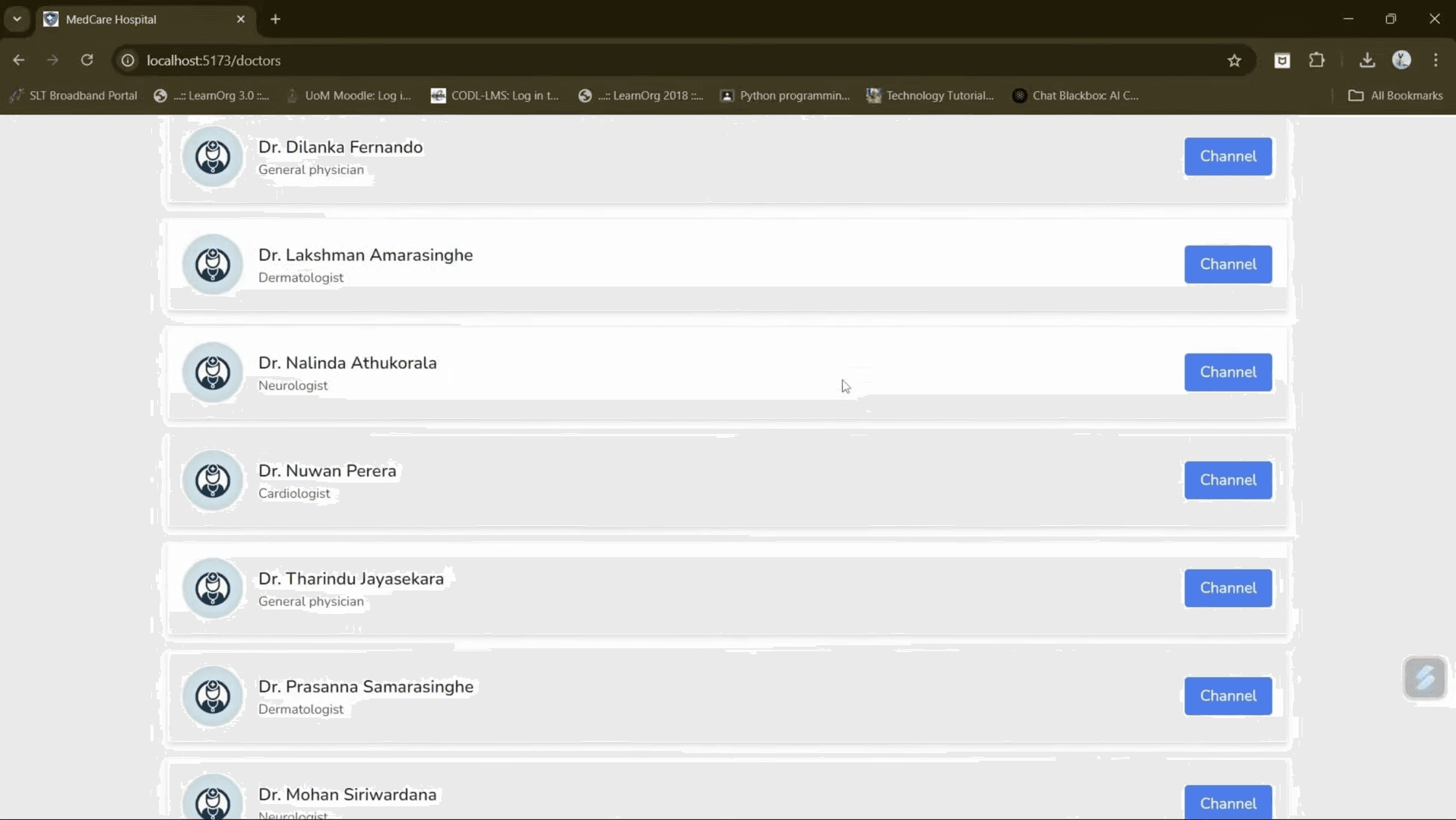 Medcare - Doctor Appointment Web Application - 3